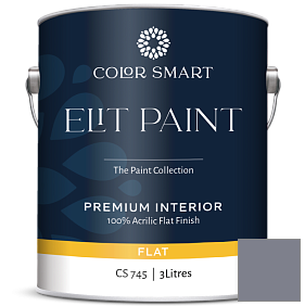 Краска COLOR SMART CS 745 ELIT PAINT глубокоматовая моющаяся краска цвет 2118-40 Sea Life