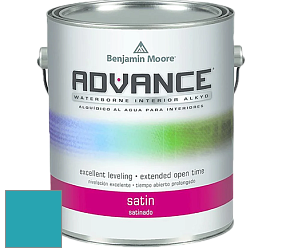 Benjamin Moore 792 Advance Interior Paint-Satin эмаль цвет NCS S 2050-B20G 