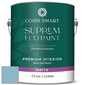 COLOR SMART CS 619 SUPREM ECO PAINT матовая краска цвет 2062-50 Blue Jean