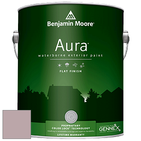 Benjamin Moore Aura 629 Waterborne Exterior Flat Finish краска цвет 1250 Magic Potion