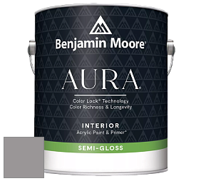 Benjamin Moore Aura 528 Waterborne Interior Semi-gloss Finish краска цвет RAL 7036 