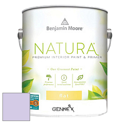 Benjamin Moore 514 Natura Interior Semi-Gloss Finish краска цвет 2071-60 Lily Lavender