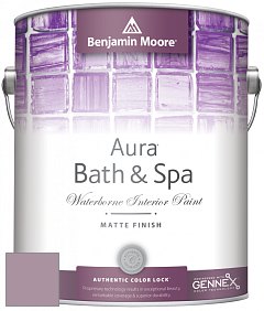 Benjamin Moore Aura 532 Bath & Spa Waterborne Interior Paint Matte Finish краска цвет NCS S 3020-R30B 