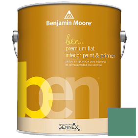 Краска Ben Premium Interior Latex Flat (W625) цвет 601 Juniper Green