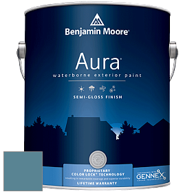 Benjamin Moore Aura 632 Waterborne Exterior Semi-Gloss Finish краска цвет AF-525 