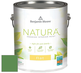 Benjamin Moore 512 Natura Interior Flat Finish матовая краска цвет 2034-30 Grassy Fields