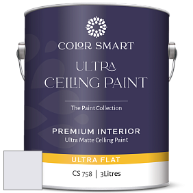 COLOR SMART CS 758 ULTRA CEILING PAINT ультраматовая краска цвет 2069-70 Polar White