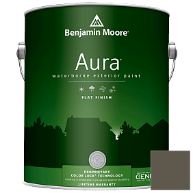 Краска Aura Waterborne Exterior Flat Finish (629) цвет 2138-20 Green Grove