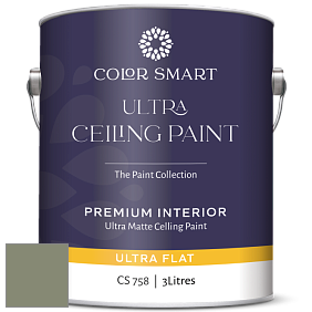 COLOR SMART CS 758 ULTRA CEILING PAINT ультраматовая краска цвет AF-460 