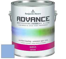 Benjamin Moore 792 Advance Interior Paint-Satin эмаль цвет 2067-50 Summer Blue
