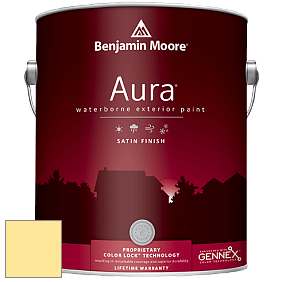 Benjamin Moore Aura 631 Waterborne Exterior Satin Finish краска цвет 2022-50 Sundance