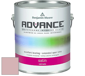 Benjamin Moore 792 Advance Interior Paint-Satin эмаль цвет 1255 Pink Panther