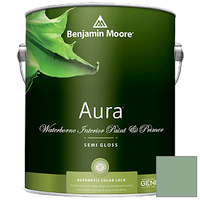 Краска Aura Waterborne Interior Semi-gloss Finish (528) цвет HC-129 BM HC-129