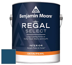 Benjamin Moore 550 Regal Select Waterborne Interior Pearl Finish краска цвет NCS S 5540-R90B 