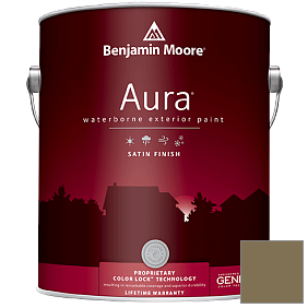 Краска Aura Waterborne Exterior Satin Finish (631) цвет 517 Greenbrook