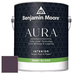 Benjamin Moore Aura 528 Waterborne Interior Semi-gloss Finish краска цвет NCS S 7020-R40B 