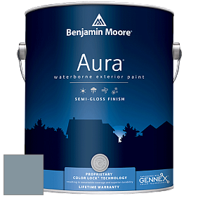 Benjamin Moore Aura 632 Waterborne Exterior Semi-Gloss Finish краска цвет AF-550 