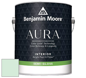 Benjamin Moore Aura 528 Waterborne Interior Semi-gloss Finish краска цвет NCS S 0515-G 