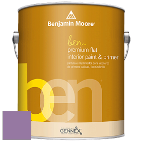 Benjamin Moore Ben W625 Premium Interior Latex Flat краска цвет NCS S 3040-R50B 