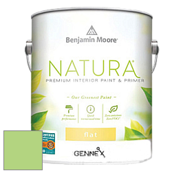 Benjamin Moore 514 Natura Interior Semi-Gloss Finish краска цвет NCS S 0550-G30Y 