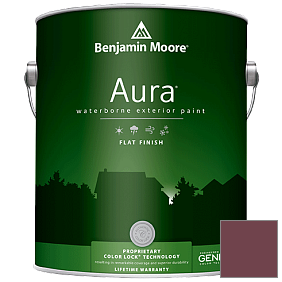 Краска Aura Waterborne Exterior Flat Finish (629) цвет 2083-10 Raisin Torte