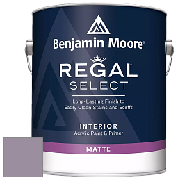 Benjamin Moore 548 IRegal Select Interior Paint - Matte краска цвет 2116-40 Hazy Lilac