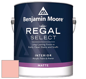 Benjamin Moore 548 IRegal Select Interior Paint - Matte краска цвет 2013-50 Salmon Peach