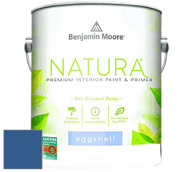 Benjamin Moore 513 Natura Interior Eggshell Finish краска с блеском цвет 2065-20 Dark Royal Blue