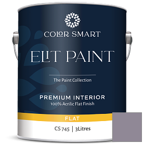 Краска COLOR SMART CS 745 ELIT PAINT глубокоматовая моющаяся краска цвет AF-600 