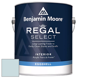 Benjamin Moore 549 Regal Select Waterborne Interior Eggshell Finish краска цвет 1674 Polar Sky