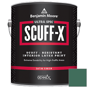 Краска Ultra Spec SCUFF-X Interior Satin Finish (486) цвет 595 Deep Jungle