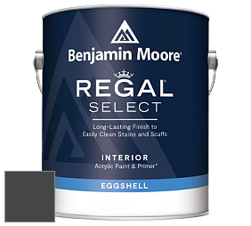 Benjamin Moore 549 Regal Select Waterborne Interior Eggshell Finish краска цвет 2126-10 Black Tar
