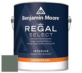 Benjamin Moore 550 Regal Select Waterborne Interior Pearl Finish краска цвет NCS S 6010-G10Y 