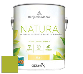 Benjamin Moore 514 Natura Interior Semi-Gloss Finish краска цвет 2028-30 Tequila Lime