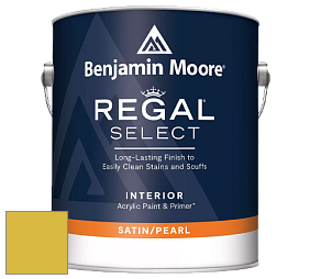 Benjamin Moore 550 Regal Select Waterborne Interior Pearl Finish краска цвет 364 Citrus Burst
