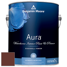 Benjamin Moore Aura 524 Waterborne Interior Eggshell Finish краска цвет RAL 8012 