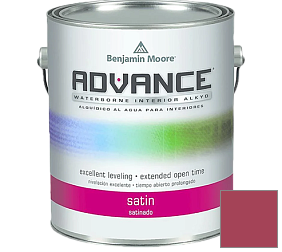Краска Benjamin Moore 792. Advance Interior Paint-Satin эмаль цвет 1343 Fuchsine