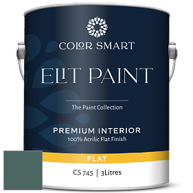 COLOR SMART CS 745 ELIT PAINT глубокоматовая моющаяся краска цвет AF-510 