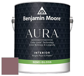 Benjamin Moore Aura 528 Waterborne Interior Semi-gloss Finish краска цвет NCS S 5020-R10B 