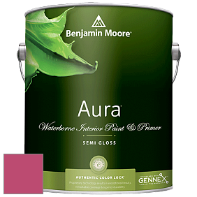 Benjamin Moore Aura 528 Waterborne Interior Semi-gloss Finish краска цвет 2086-30 Rosy Blush