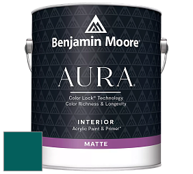 Benjamin Moore Aura 522 Interior Paint - Matte краска цвет NCS S 5540-B40G 