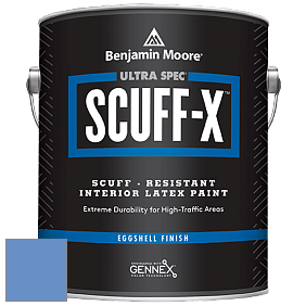 Benjamin Moore 485 Ultra Spec SCUFF-X Interior Eggshell Finish краска цвет 2067-40 Blue Lapis