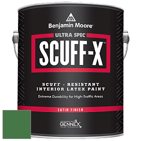 Benjamin Moore 486 Ultra Spec SCUFF-X Interior Satin Finish краска цвет 2035-20 Cactus Green