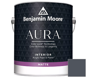 Краска Benjamin Moore Aura Interior Paint - Matte (522) цвет AF-565 