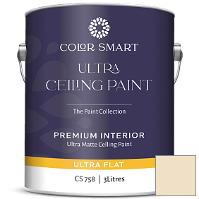 Краска COLOR SMART CS 758 ULTRA CEILING PAINT ультраматовая краска цвет 253 Natural Beech