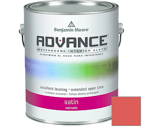 Краска Benjamin Moore 792. Advance Interior Paint-Satin эмаль цвет 2011-30 Hot Spice