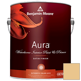 Краска Aura Waterborne Interior Satin Finish (526) цвет 200 Westminster Gold