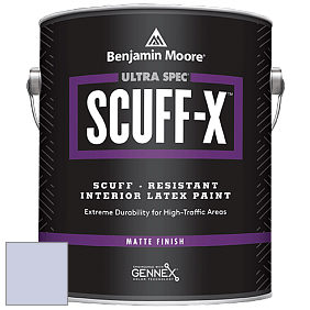 Benjamin Moore 484 Ultra Spec SCUFF-X Interior Matte Finish краска цвет 2070-60 Lavender Mist