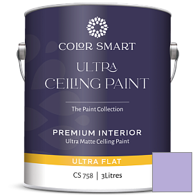 Краска COLOR SMART CS 758 ULTRA CEILING PAINT ультраматовая краска цвет 2071-50 Amethyst Cream