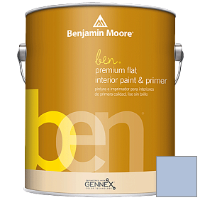 Краска Ben Premium Interior Latex Flat (W625) цвет 1418 Oriental Iris
